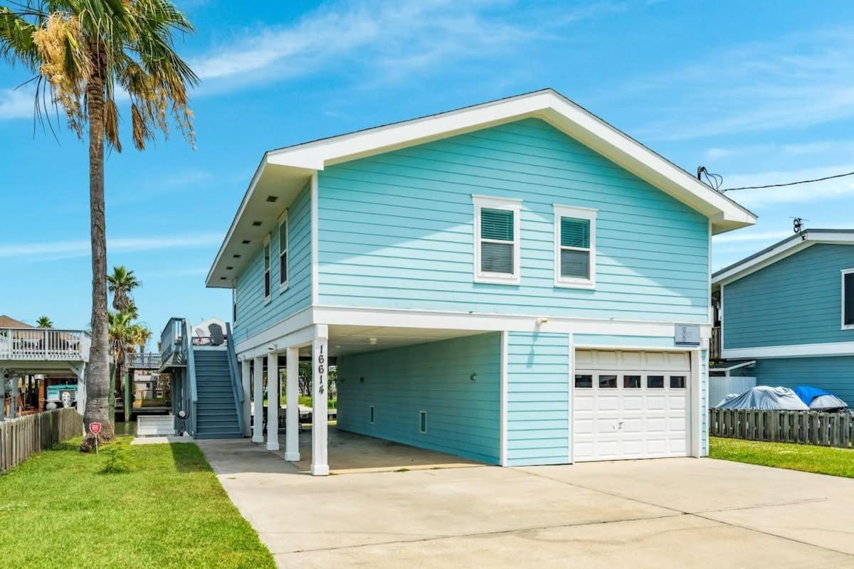 On The Water & Heart Of Jamaica Beach Villa Galveston Exterior photo